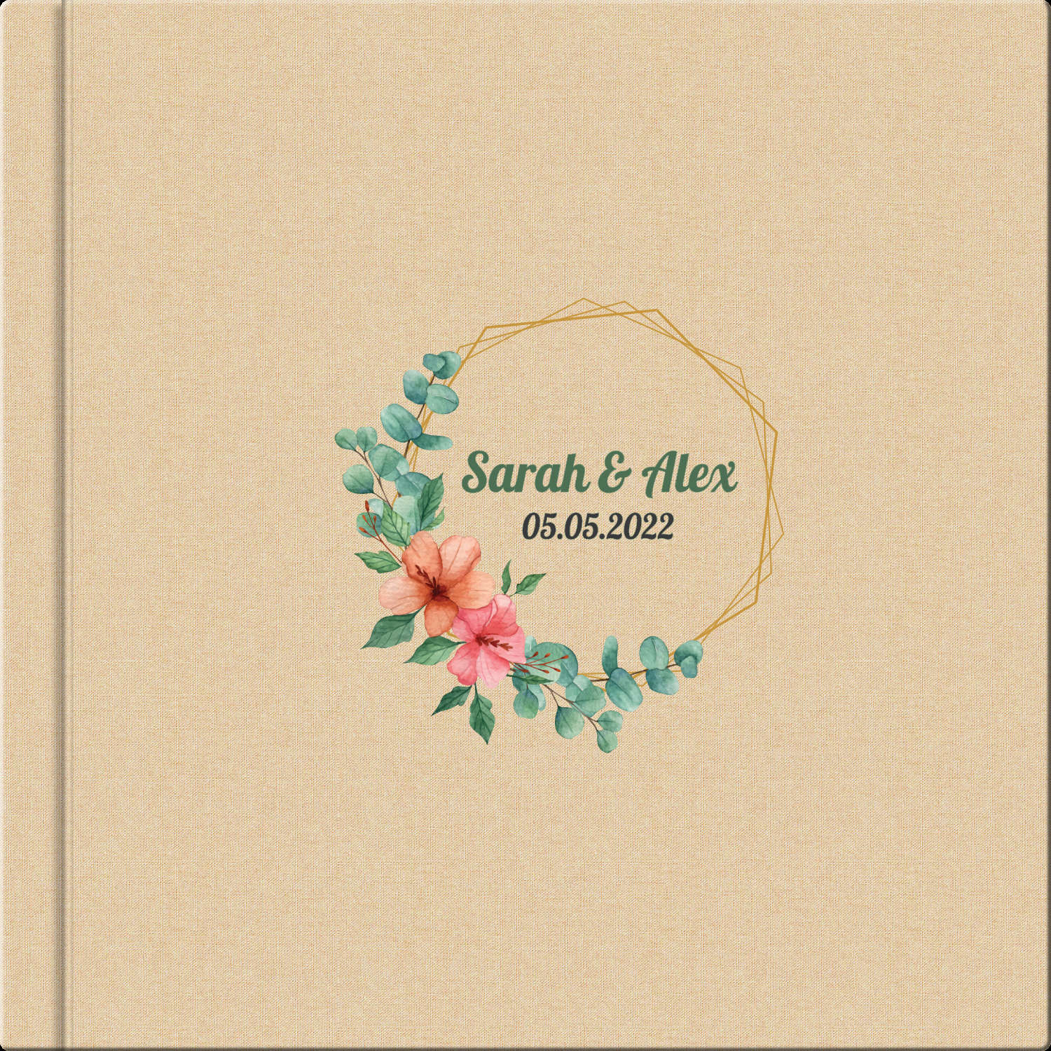 personalized-wedding-album-cover