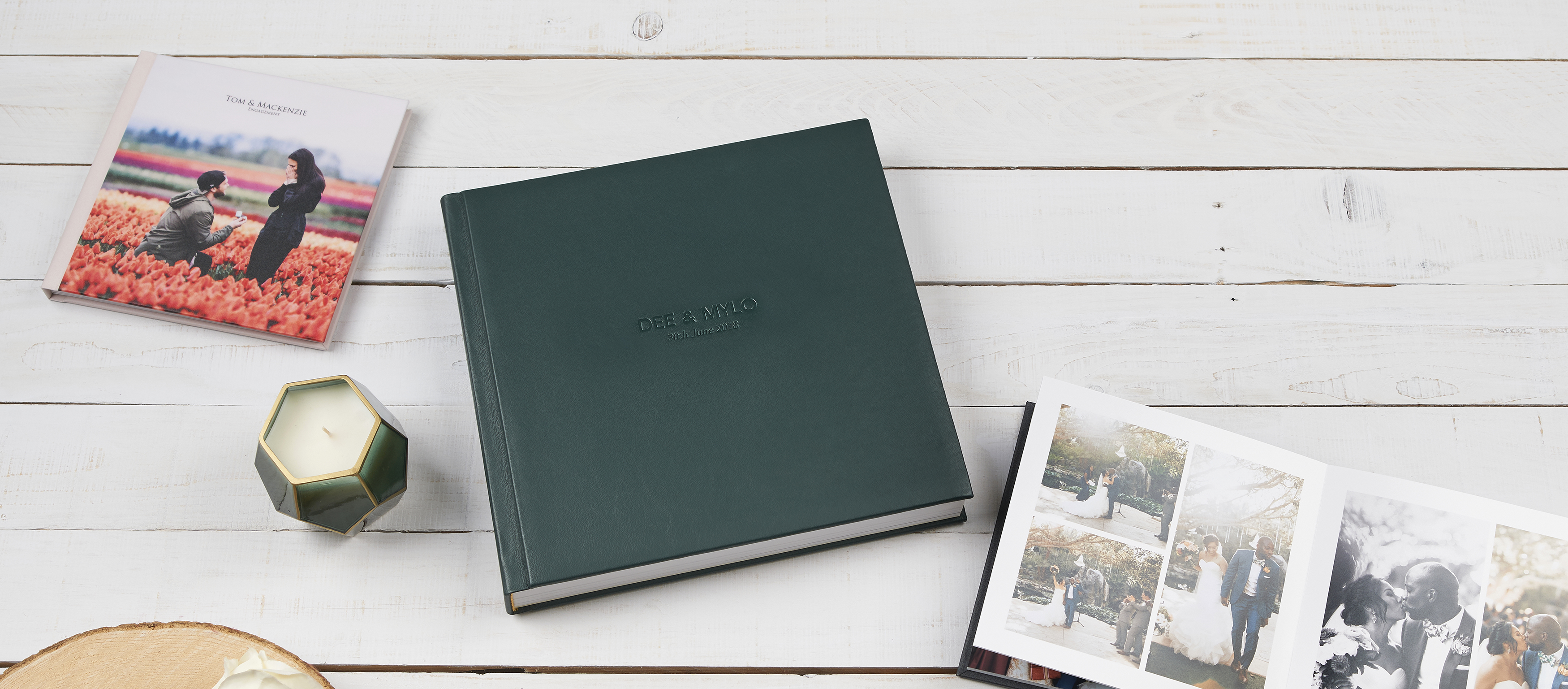 Leather Photo Books, Leather Photo Albums