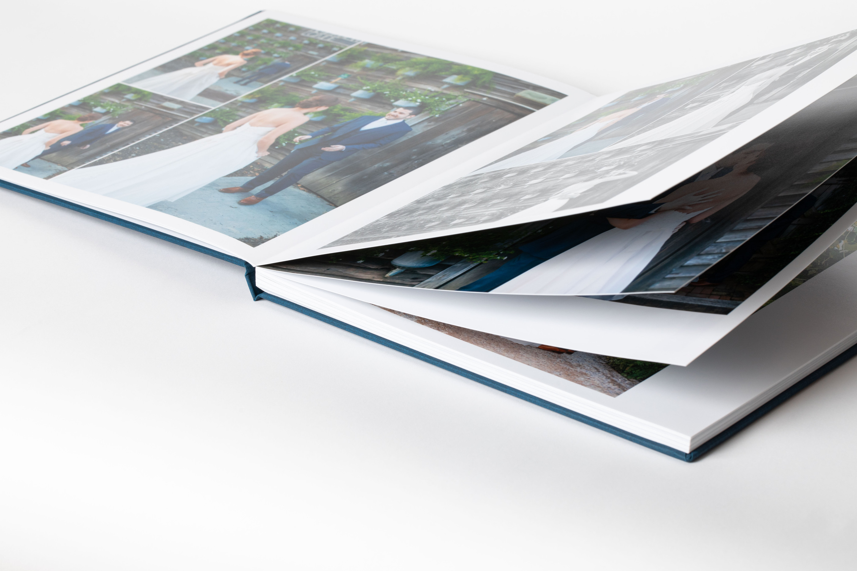 Layflat Wedding Photo Album Printing