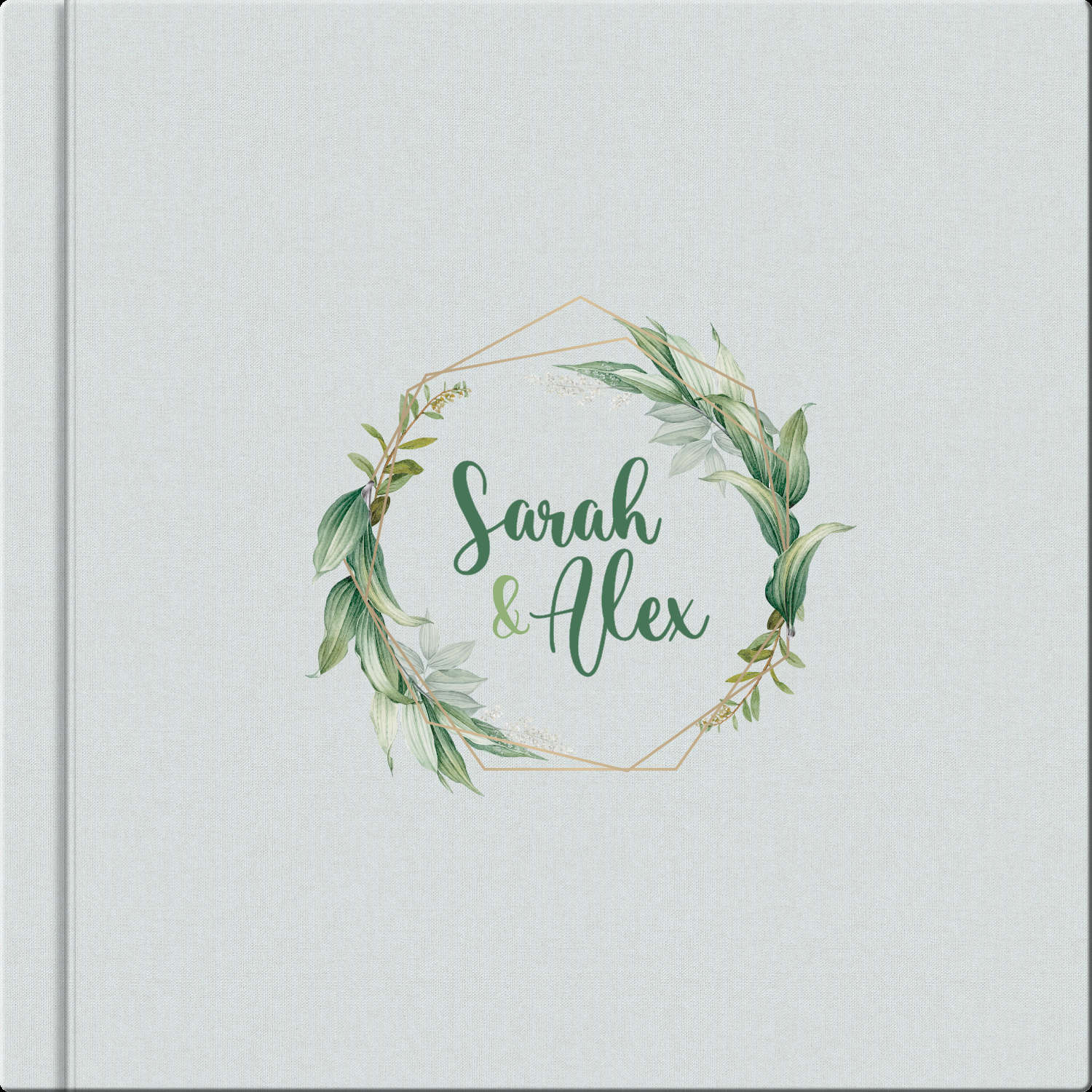 foliage-wedding-album-cover